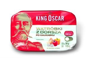 Czytaj więcej: Wątróbki z dorsza po kaukasku marki King Oscar