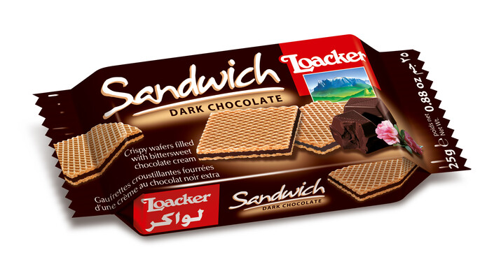 Loacker - wafelki gorzka czekolada (dark chocolate)