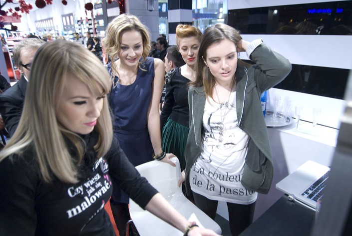 Sephora Spotkanie z blogerami-Anna Galińska, Małgorzata Socha, Maria Niklińska